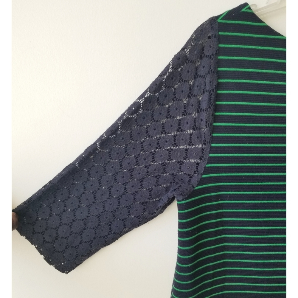 Anthropologie Postmark Forest Striped Tunic Top - Picture 6 of 6